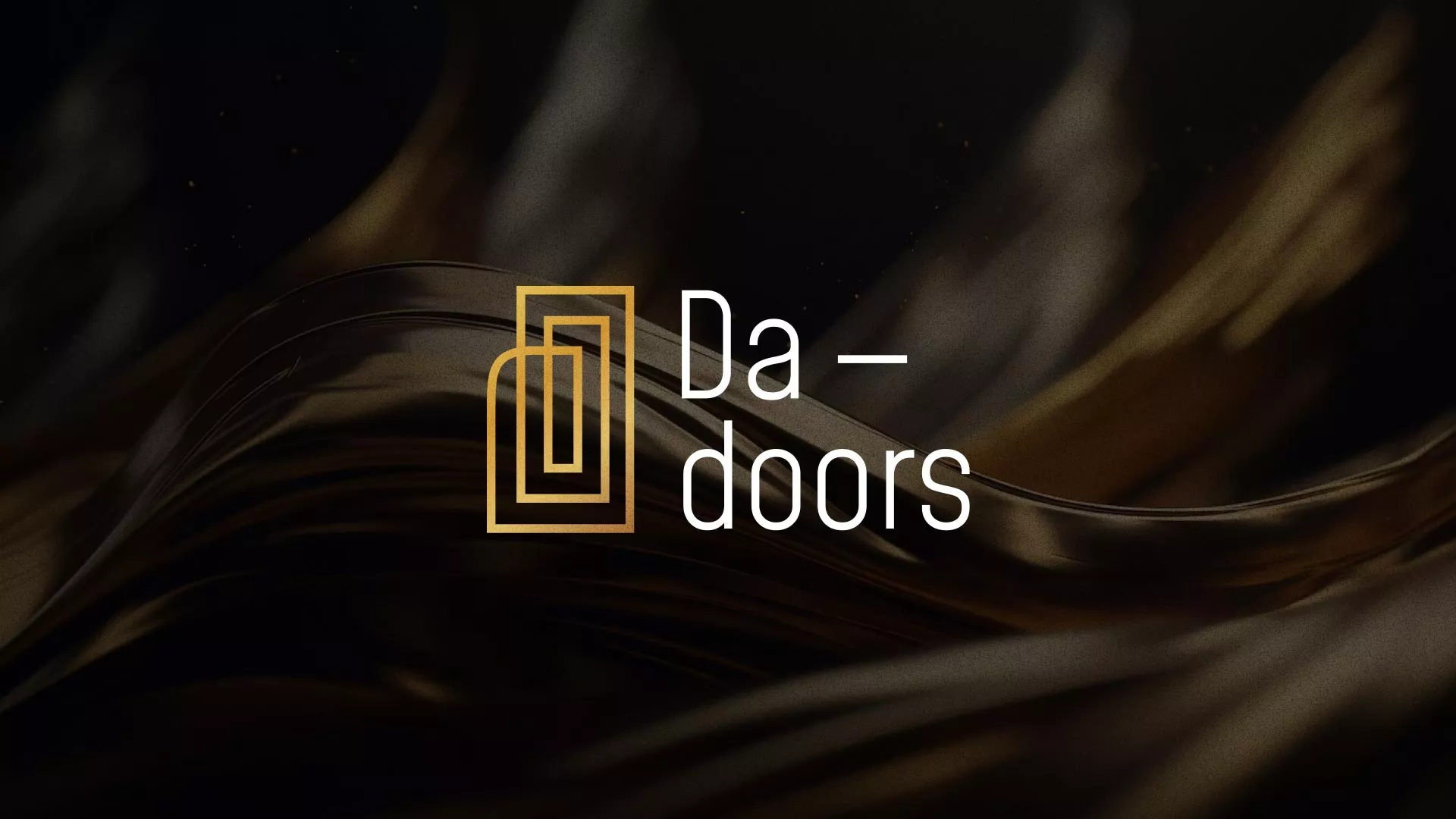 Разработка логотипа для компании «DA-DOORS» в Сестрорецке